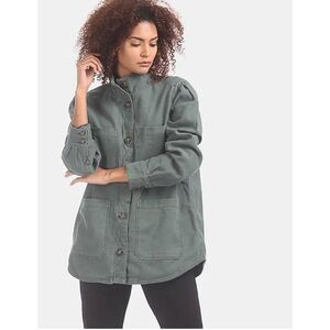 GAP Women's Olive Green Utility Jacket